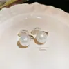 Moderna Perla para Oreja para Mujer, Clip de Oreja Retro Coreano Versátil, Pendientes de Gancho Populares Modelo Nuevo 2026 para Orejas sin Perforar