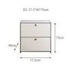 Acero Inoxidable Nordic Light Luxury Combinación Modular de Gabinetes Gabinete de Almacenamiento para Oficina Gabinete Lateral Decorativo Estilo Antiguo USM Gabinete Cubo Estilo Coreano