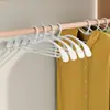 Cabide de pescoço curto, cabide economizador de espaço para uso doméstico, antiderrapante, cabide sem marca, multifuncional, de ombro largo, adequado para roupas molhadas e secas