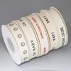 Cinta de 15 mm con Logo Impreso Rollo Pequeño Espiga Lisa Algodón Cinta para Embalaje de Regalo Accesorios de Lazo Decorativo