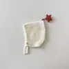 Gorro de Elfo Tejido para Bebé Otoño e Invierno Engrosado Cálido Protección para Orejas Cortavientos Gorro Tipo Pulóver Rojo Lindo Gorro para Bebé y Niños