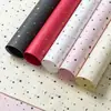 Xingyue Sydney Papel Estilo Ins Textura Metálica Quente de Alta Qualidade Material de Embalagem Forro Loja de Flores Papel de Flor 1
