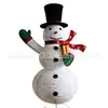 Pano Telescópico 1,2m Boneco de Neve Dobrável Pano de Natal Boneco de Neve Luminoso Boneco de Neve de Natal Velho Grande Ornamento Decoração