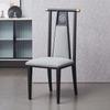Nueva Silla de Comedor de Estilo Chino para Hotel, Restaurante, Salas Privadas, Banquete, Arte en Hierro, Estilo Chino, Silla para Restaurante de Hot Pot con Cojín Suave y Respaldo Alto