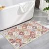 Alfombra persa retro transfronteriza estilo étnico turco para exteriores resistente a la suciedad felpudo para frotar los pies felpudo para puerta de entrada en stock
