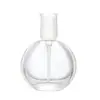 Botella de Vidrio Plana de Base de Maquillaje Líquido de 30 ml Botella de Bomba de Presión para Loción Esencia Botella Sub-Botella de Protector Solar Bolsa de Cosméticos