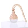 Botella de Perfume Giroscopio Esmerilado en Forma de Gota de 6 ml Botella Vacía Colgante Botella de Perfume Esmerilada Montada en Coche Aromaterapia Salida de Aire Acondicionado