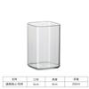 Vaso de Agua Acrílico Vaso de Té de Restaurante Transparente Vaso de Jugo para el Hogar Vaso Cuadrado para Leche Anticaída Resistente a Altas Temperaturas Vaso para Agua Hirviendo