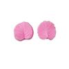 Molde de silicona con pétalos de peonía convertidos en azúcar, molde de arcilla con forma de hoja de eucalipto para pastel, molde universal de hoja.