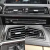 Adequado para 11-18 BMW Série 6 F12F13 Interior do Carro Modificado Fibra de Carbono Saída de Ar Adesivos Decorativos