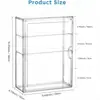 Caja de Almacenamiento de Acrílico, Caja Transparente para Zapatos, Bolsa, Caja Sorpresa para Figuras, Caja de Exhibición, Panera, Gabinete de Almacenamiento para Chupetes y Biberones de Bebé