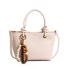 Bolso de Mano de Textura Tejida de Moda 2026 Nuevo para Principios de Otoño Bolso Cesta de Textura de Alto Valor Bolso de Hombro Único Cruzado de Color Sólido