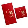 Sobres Rojos para Bodas, Sobres Rojos Especiales para Cambiar Títulos de Dirección, Paquetes Rojos Grandes, Medianos y Pequeños con la Palabra "Feliz" Grabada, Paquetes Rojos con Decenas de Miles de Yuanes, Bolsas de Regalo para Bodas, Recuerdos de Compromiso
