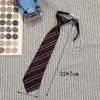 Moda en stock rojo moderno corbata a rayas jkdk accesorios de uniforme camisa a juego accesorios de fotografía vela superior estilo universitario
