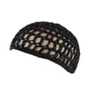Malla para el cabello hecha a mano para mujer, gorra para peluca, gorra de malla tipo pullover, color liso, gorra para el cuidado del cabello, gorra de dormir Fw-11