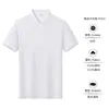 Camisa Polo de Manga Corta Transpirable sin Costuras con Patrón de Waffle para Negocios, Camiseta de Trabajo Personalizada con Bordado de Alta Gama y Logo Impreso