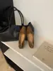 DAPAI SHOW Sapatos baixos estilo coreano para aumentar a altura para mulheres, novos sapatos de trabalho de bico quadrado pequeno outono 2026