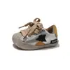 Sapatos Casuais Infantis Modernos de Concha Estrela de Cinco Pontas 2026 Novos Sapatos de Outono para Meninos Estilo Coreano Respiráveis Casuais para Meninas Tendência