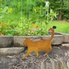 Decoração de Placa de Metal para Jardim Animal em Metal Artesanal Transfronteiriço