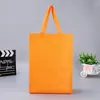 Bolsas de tela no tejida personalizadas en stock, bolsos laminados ecológicos, bolsas de compras publicitarias para tiendas de ropa, bolsas publicitarias transfronterizas