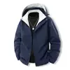 Chaqueta Impermeable de Trabajo 2025 Abrigo de Pareja Chaqueta Nueva de Otoño e Invierno para Hombre Versátil Casual para Exteriores