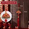 Fábrica de Origem Ano do Carneiro 2027 Esmalte com Gotejamento de Óleo Caractere da Sorte Pequeno Pingente Novo Estilo Chinês Hall de Entrada Sala de Estar Transfronteiriço Estoque Pronto Entrega Rápida