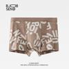 Roupa Íntima Masculina Algodão Puro Tipo a Algodão Outono e Inverno Cuecas Boxer Masculinas de Algodão Puro Boxer Shorts Masculinos Respiráveis