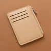 Porta-Cartões Ultrafino Pequeno e Portátil Múltiplos Slots para Cartões Porta-Moedas com Zíper Porta-Cartões de Grande Capacidade Porta-Cartões Bancários Porta-Cartão de Identidade
