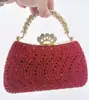 Nuevo Bolso de Noche de Lujo de Gama Alta para Damas, Bolso de Lujo Ligero Incrustado con Diamantes, Bolso de Mano Moderno y Versátil para Banquetes, Venta al por Mayor Transfronteriza