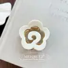 Pinza para el pelo de garra de metal de acetato Wave Moda Elegante Flor Parte trasera de la cabeza Moño Pinza Tiburón Accesorio para el cabello Venta al por mayor