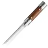 Nuevo cuchillo de exterior pluma mágica cuchillo recto pequeño cuchillo de supervivencia en la naturaleza cuchillo anti-cuerpo todo en uno quilla cuchillo de frutas para el hogar