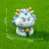 Micro paisagem Bonsai Zodiac cor resina ornamentos Rato Boi tigre Coelho dragão cobra cavalo ovelha macaco galinha cão porco artesanato