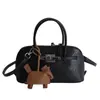 Diseño de Nicho Bolso de Mano de Cuero Genuino Bolso con Forma de Concha para Mujer Verano 2026 Nuevo Bolso de Hombro Cruzado de Moda Transfronteriza Exquisito