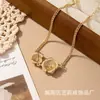 Versión coreana de simple tendencia de moda tobillera de cadena femenina popular en línea nicho sentido de diseño alto sentido joyería para el pie al por mayor tendencia