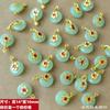 Liga de gota de óleo Pêssegos Lótus Sacolas da sorte zongzi Coelho do zodíaco Pulseira de corda vermelha DIY Acessórios Acessórios de chaveiro Acessórios