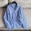 Camisa Nueva de Manga Larga 2026, Diseño que Reduce la Edad, Camisa de Manga Larga Ajustada para Mujer, Venta al por Mayor H03BT80503