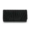 Bestseller Transfronterizo Bolso de Noche Plegado Moda Femenina Bolso de Mano Versátil Bolso de Mano con Cadena Simple de Lujo Ligero