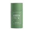 Mascarilla Sólida de Té Verde Meidian Transfronteriza Hidratante Limpieza Profunda Exfoliante Piel Grasa Berenjena Untar Barra Mascarilla de Barro