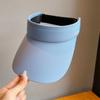 Chapéu de corrida estilo coreano para meninos e meninas, esportes ao ar livre, guarda-sol de verão para viagens, protetor solar de seda gelada, boné superior