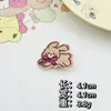 Presilha de Cabelo de Acrílico com Cachorrinho de Desenho Animado para Meninas, Estilo Doce e Fofo, Presilha para Franja, Presilha Lateral, Grampo de Cabelo, Acessório de Cabelo
