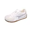 Cordones Malla Nuevo Verano 2026 Suela Gruesa Zapatos Casuales para Exteriores Aumentadores de Altura Zapatos de Plataforma Deportivos Zapatos de Entrenamiento Alemanes para Estudiantes