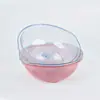 Lavabo Transparente para el Hogar, Lavabo de Plástico Grueso y Creativo, Lavabo Pequeño para Dormitorio de Estudiantes, Lavabo para Lavar Frutas y Verduras de Cocina