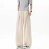 Pantalones Casuales de Verano 2026, Estilo Nuevo, Estilo Old Money, Corte Holgado, Doble Pinza, Tallas Grandes, Pantalones Largos Delgados para Adolescentes