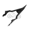 Accesorios para Motocicleta Adecuados para Harley Grand Glide Modificado Cojín de Respaldo para Asiento Trasero Dividido Afilado de 22 pulgadas