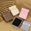 Caja de Collar con Lazo Embalaje Caja de Regalo Embalaje de Joyería Caja de Joyería Aretes Aretes Colgantes Caja Joyería Caja de Joyería