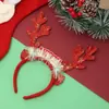 Fábrica de Accesorios para el Cabello Personaliza Diademas Navideñas Festivas, Diademas Navideñas Festivas Más Vendidas Transfronterizas, Diademas Festivas Personalizadas