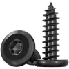 Tornillos Autorroscantes de Acero Inoxidable 304 Hexagonales Invertidos Cabeza Plana Grande Cabeza Delgada Tornillos para Muebles M2M3M4M5-M8