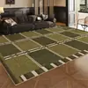 Alfombra para Sala de Estar con Estilo Vintage, Aspecto Retro y Desgastado, Absorbente de Agua, Antideslizante, Suave al Tacto, No Suelta Pelusa, Adecuada para Sala de Estar, Dormitorio y Entrada