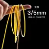 Tira de Luz Flexible Cob de 3 mm/5 mm de Ancho Tira de Luz LED DC12V/24V 400 Luces/Metro Tira de Luz Lineal Decorativa Autoadhesiva