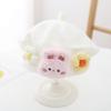 Gorro de Bebé Estilo Otoño e Invierno Boina Tejida para Bebé Niña Moderna y Linda Conejito Invierno Súper Lindo Gorro de Lana
